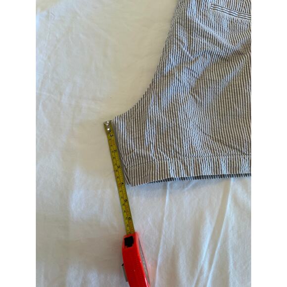 J. Crew Striped Seersucker Size 14 Lightweight Shorts 81616 Cotton - Picture 6 of 6